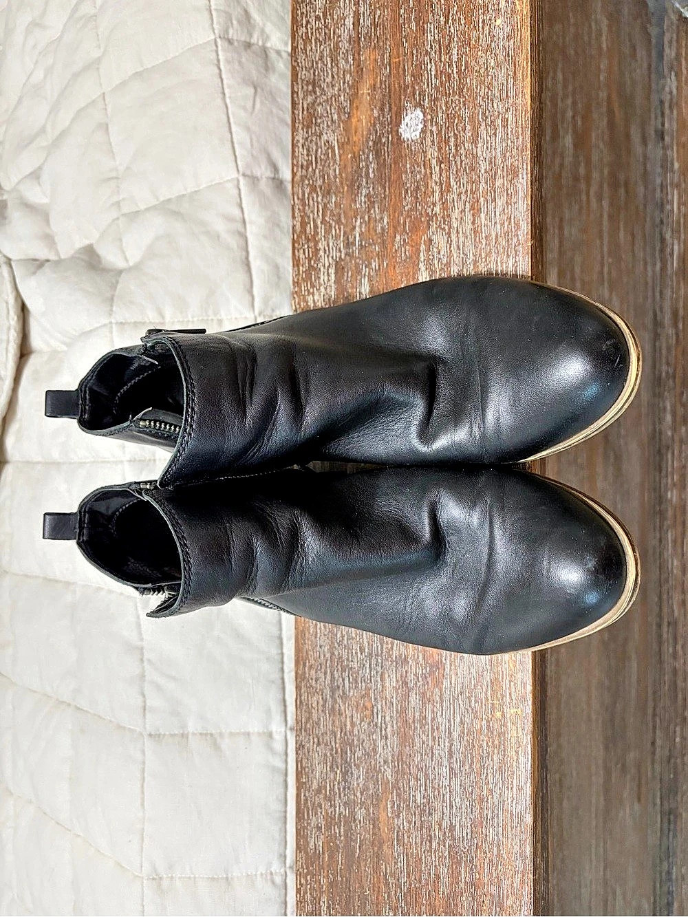 Lucky brand Leather Chelsea Ankle Boots US 10